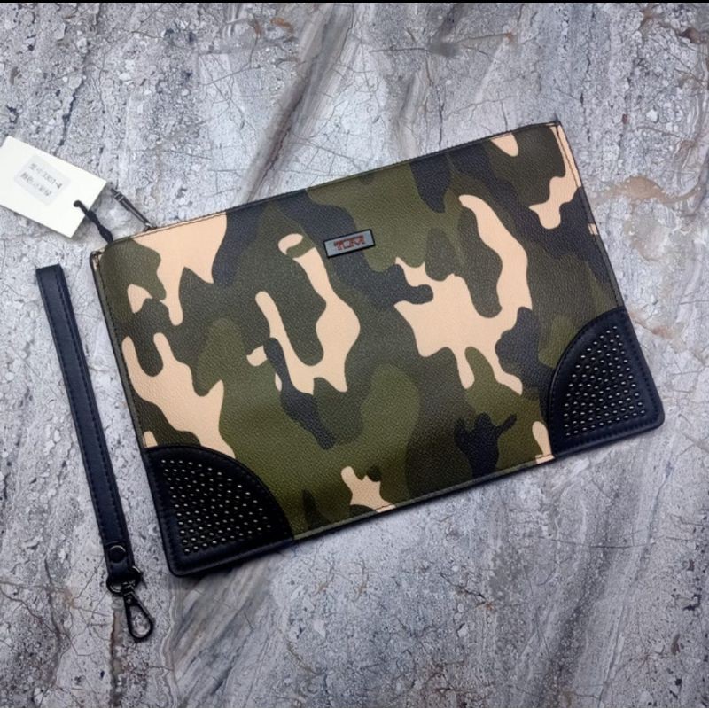 Clutch Tumi Camo Tas Tangan Premium Import