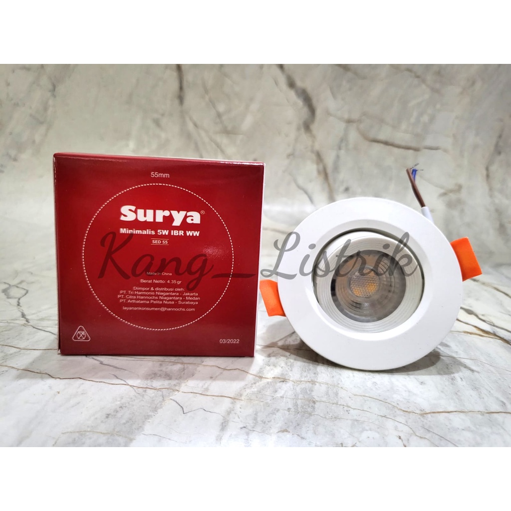 Downlight Surya COB 5W / Downlight Minimalis Surya IBR Spotlight 5Watt