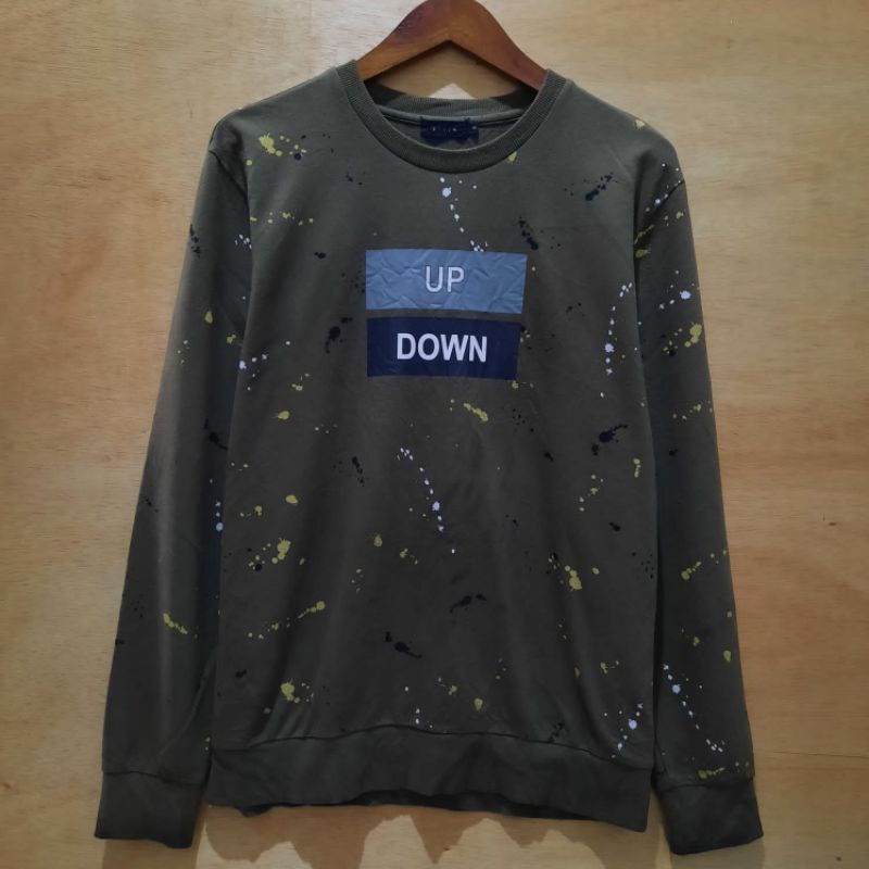 SWEATER ORI SECOND MURAH BAGUS CN UGIZ UP DOWN