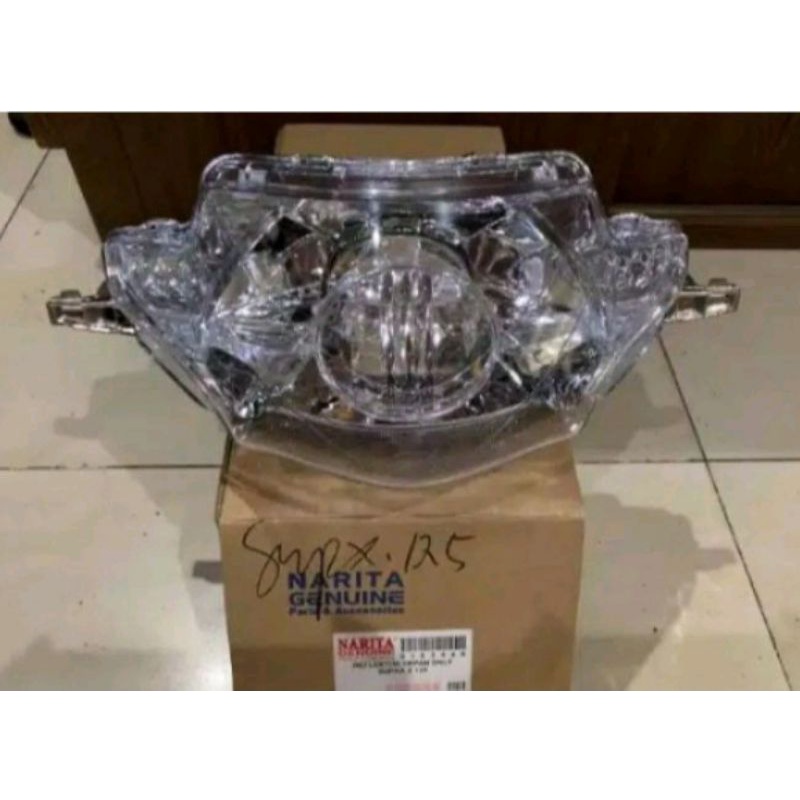 reflektor lampu depan headlamp suprax 125 old