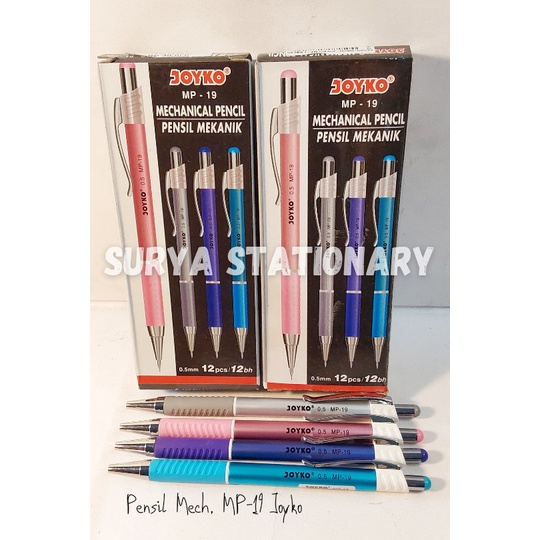 

(PAK) Pensil Mekanik Joyko MP-19 / Mechanical Pencil Joyko MP-19 0.5 mm