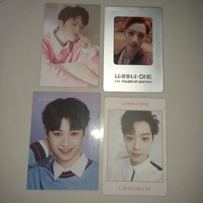 READYSTOCK LANGSUNG KIRIM OFFICIAL PC WANNA ONE GUANLIN (BACA DES)