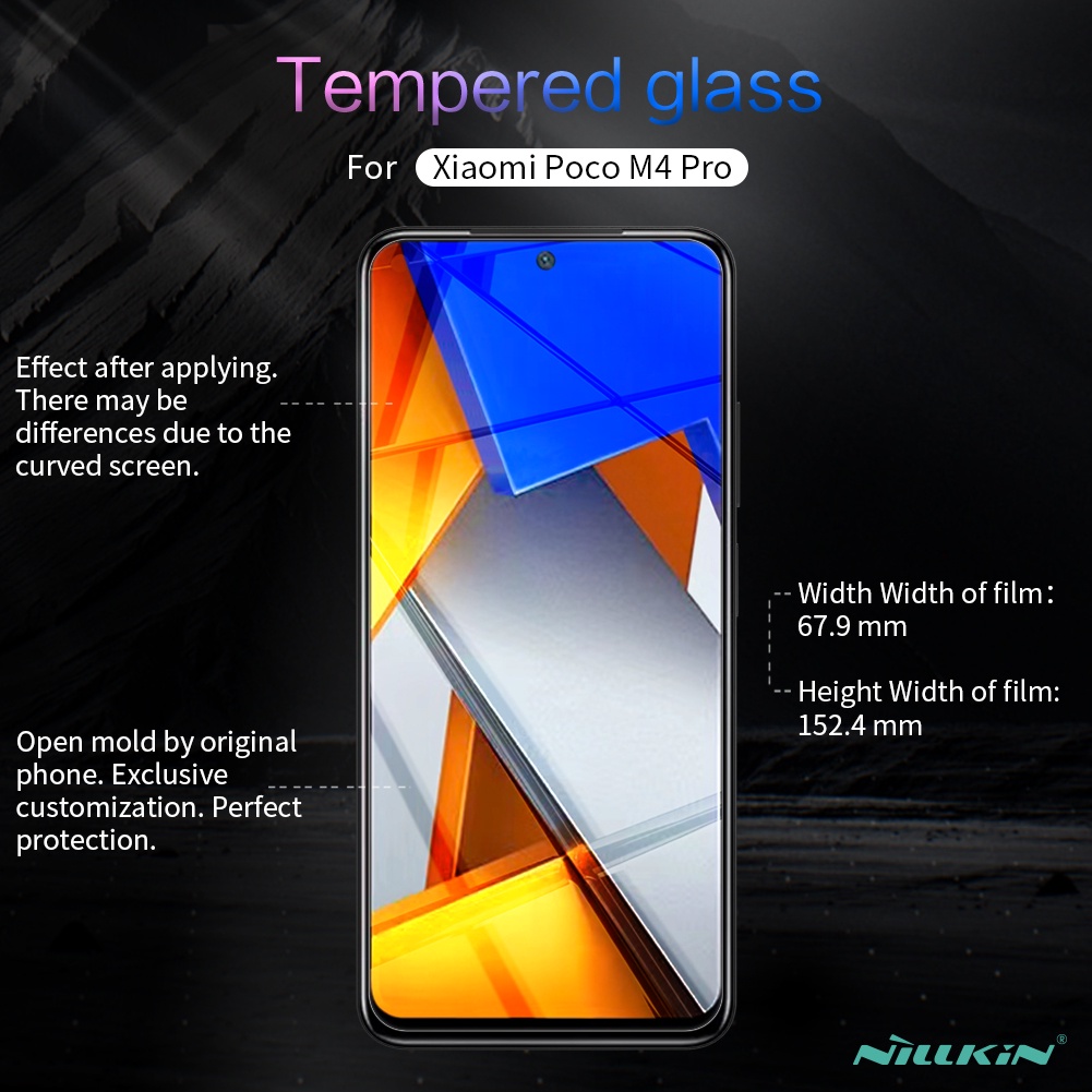 XIAOMI Poco M4 Pro NILLKIN H+Pro Anti Explosion Tempered Glass 2.5D 0.2MM