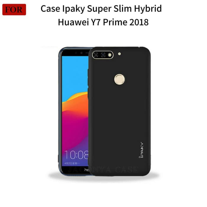 Huawei Y7 Prime 2018 Case Ipaky Super Slim Hybrid