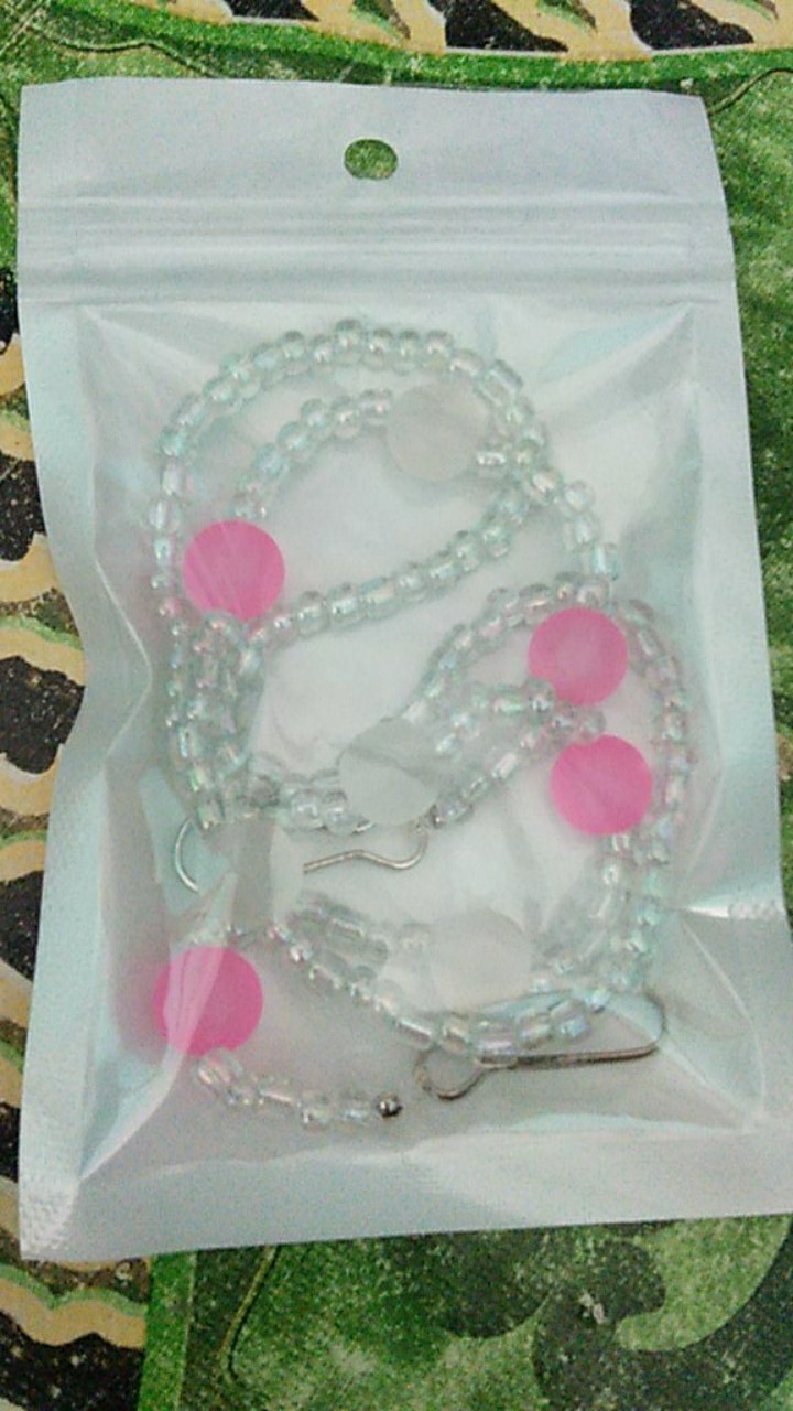 Plastik Ziplock Kombinasi Transparan Putih Uk 7,5x12 Cm Cocok Untuk Wadah Masker 25gr / Per Lembar