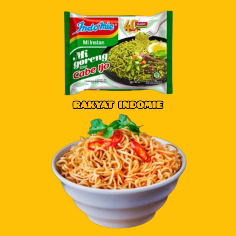 

Indomie cabe ijo
