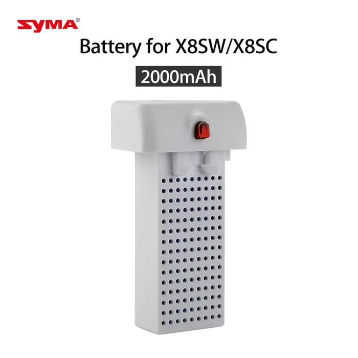 Original Battery SYMA X8SW X8PRO X8SC Baterai 7.4V 2000mAh