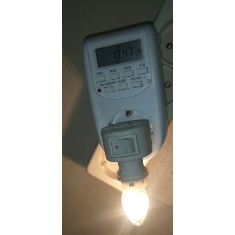 Timer Digital Otomatis Listrik 2300Watt 10A STOP KONTAKOnOff Mudah untuk Kebutuhan Rumah dan Usaha