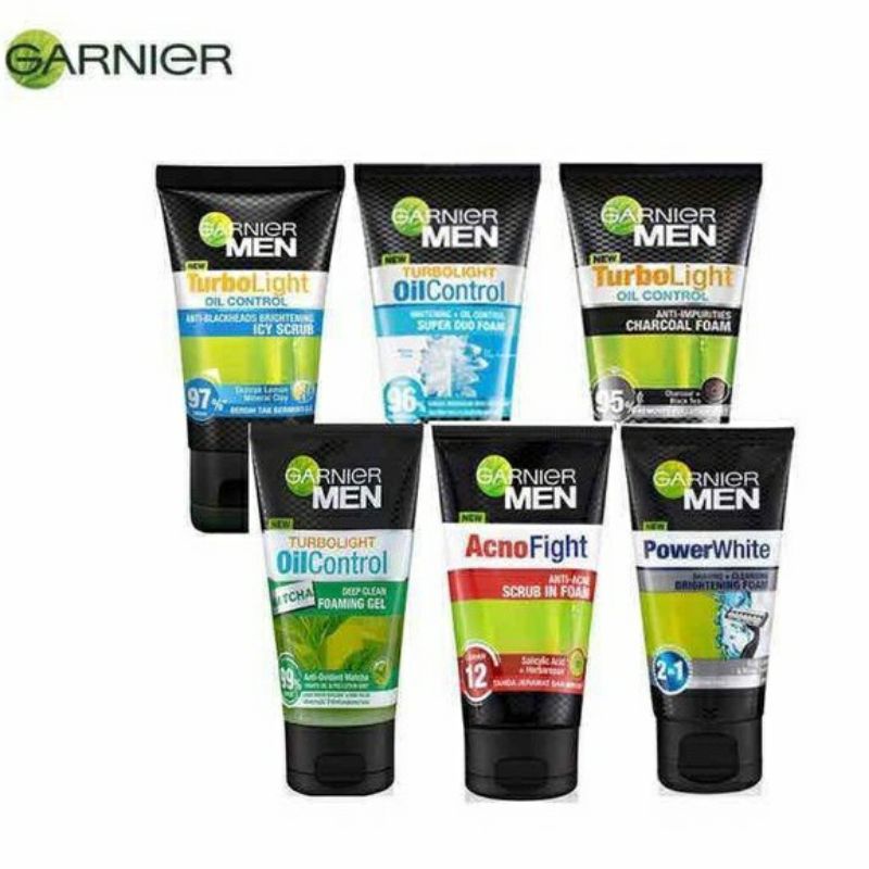 Garnier Facial Foam Men 100ml dan 50ml