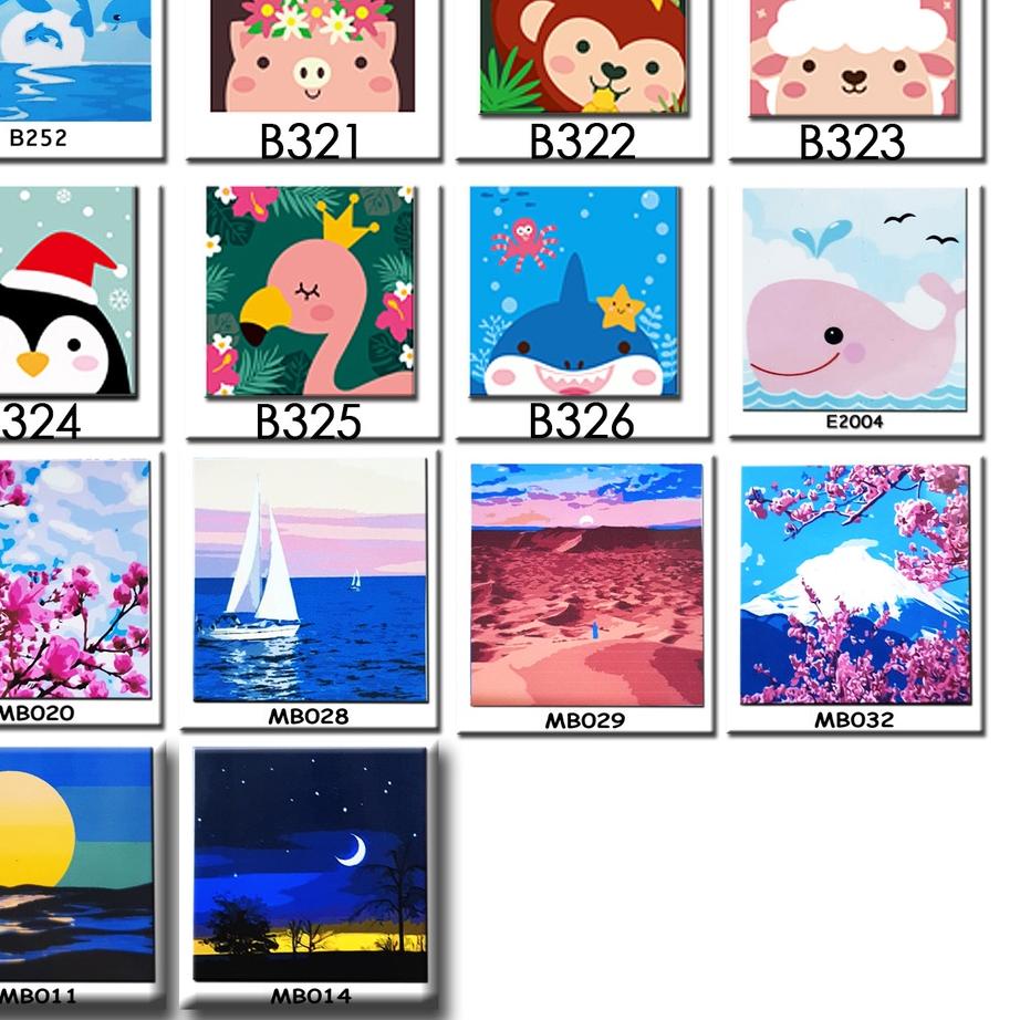 

Update! WPSBGS BABY ANIMAL D PAINT BY NUMBER PAINTING BY NUMBERS DIY COLORING KIDS MELUKIS KANVAS ANAK ✔