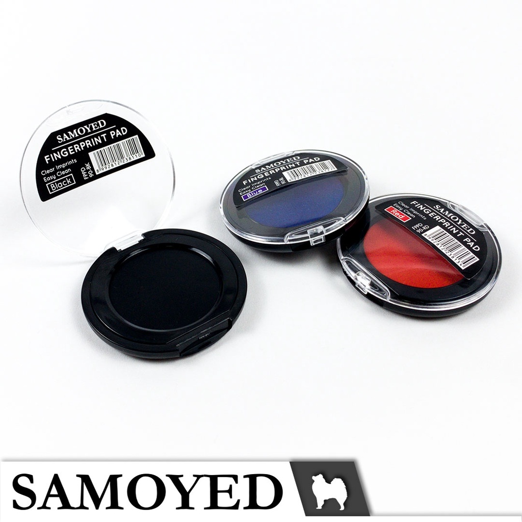 

Bantalan / Bak Tinta Stempel / Cap Sidik Jari / Jempol / Fingerprint Pad Samoyed FPPD-90