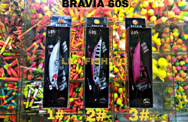 LURE BRAVIA MINNOW TERSEDIA 50S DAN 60S BARANG ORIGINAL