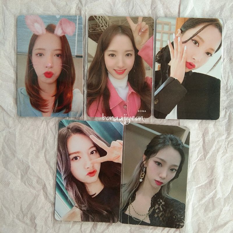 wjsn bona yeoreum pc photocard yzy wjtb unnatural