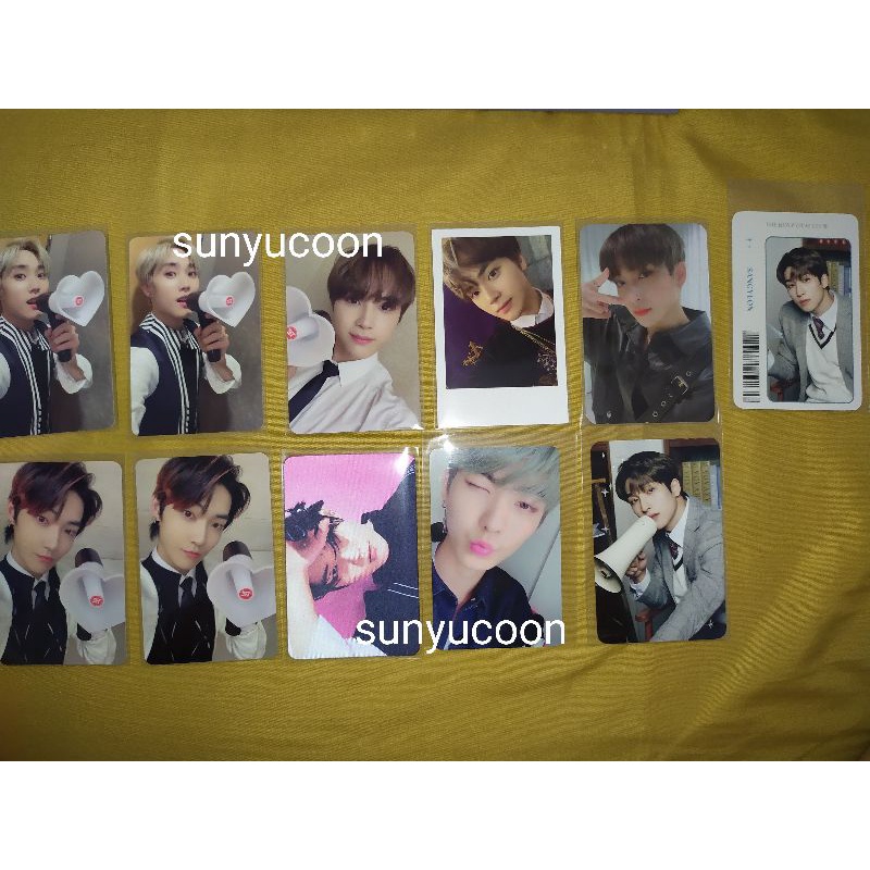 PC Photocard Pouch LS Jacob Kevin Haknyeon Pola Deco Lenticular Beatroad Sangyeon Hwall The Boyz TBZ
