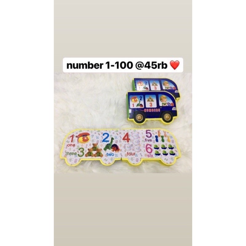 buku anak alphabet books number books