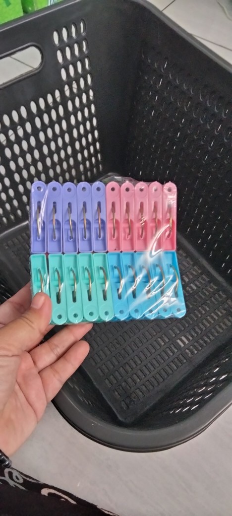 Jepit Baju Warna Gantungan Baju Hanger