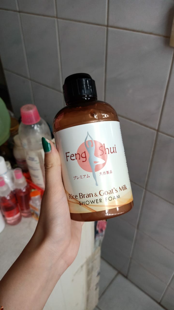 Feng Shui Rice Bran & Goats Milk Shower Foam (400ml)