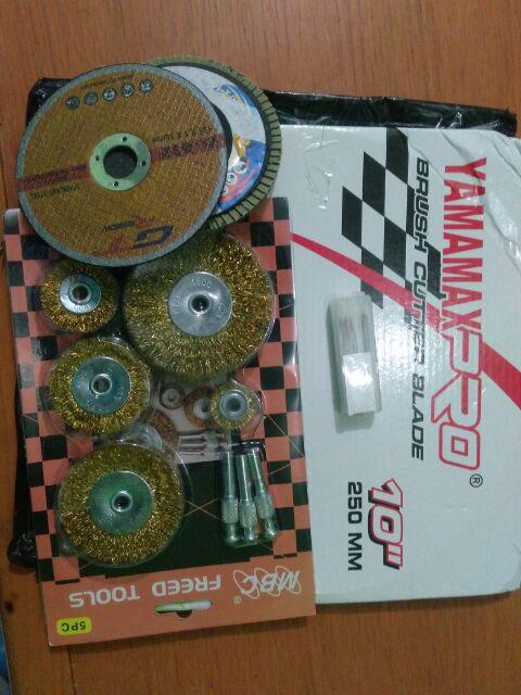 5pc Wheel Wire Brush. Sikat Piringan Kuningan .sikat Bor Sikat Kuningan