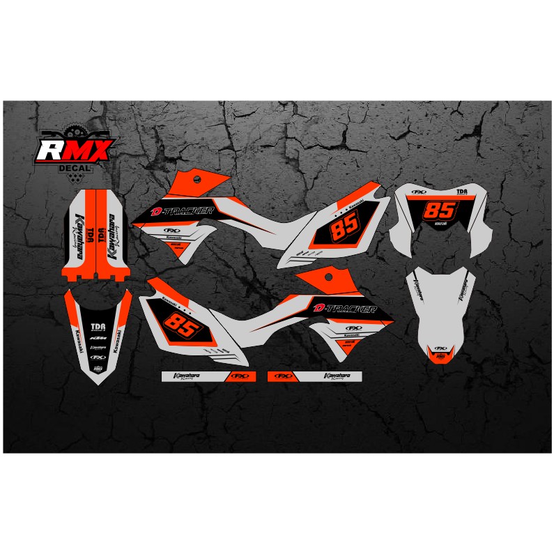 DECAL DTRACKER FULLBODY (001) DEKAL STIKER D-TRACKER DTX 150 SE 2016 2017 2018 2019 2020 2021 2022 H