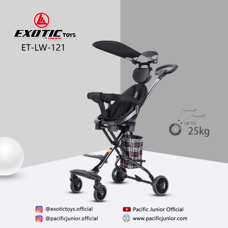 baby stroller  LW 121 kereta dorong bayi exotic