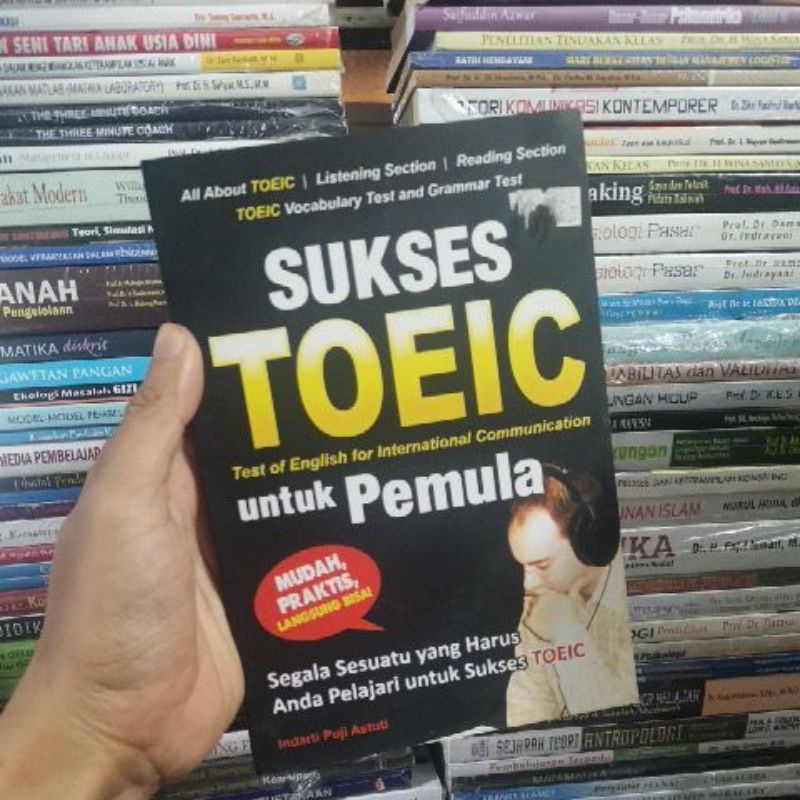 

Buku Sukses TOEIC untuk pemula ORIGINAL