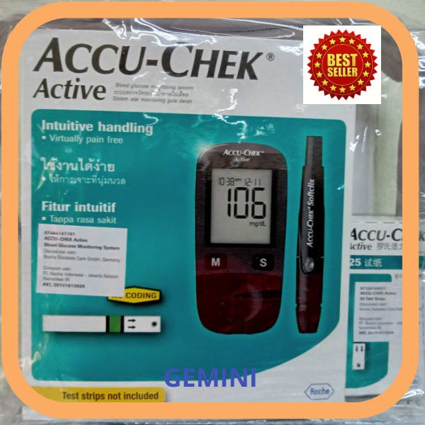 Alat Test Cek Gula Darah / Accu - Check Active