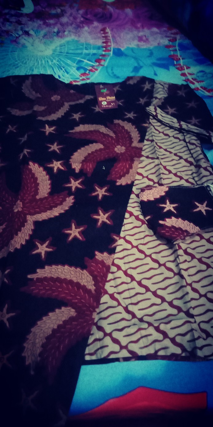 Blouse Batik Modern  | Atasan Batik Wanita | Free Maskar | Size S-m-l-xl-xxl-3l-4l-5l