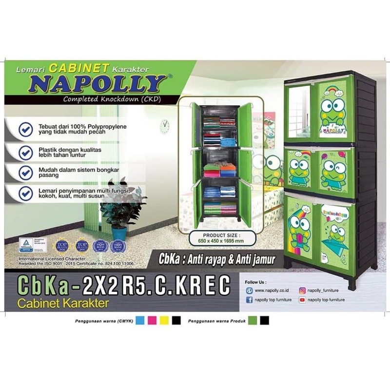 Lemari pakaian napoli