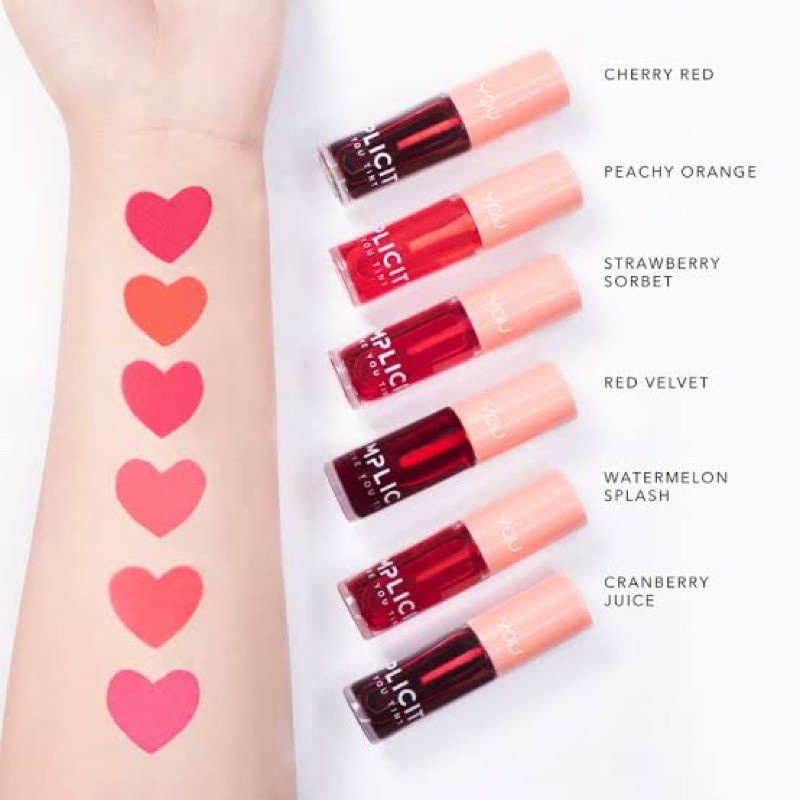 The Simplicity Love You Tint by You Makeups