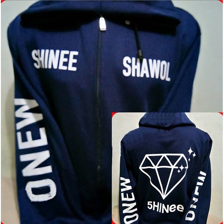 jaket shinee hoodie shinee member shinee kpop
