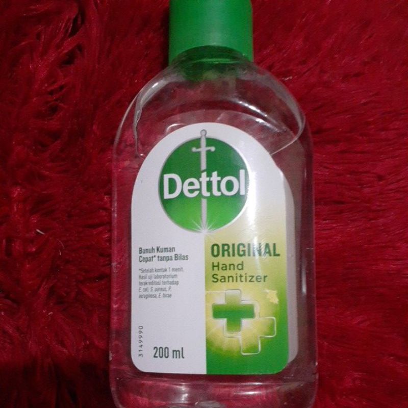 Jual Dettol Hand Sanitizer 200 Ml Shopee Indonesia