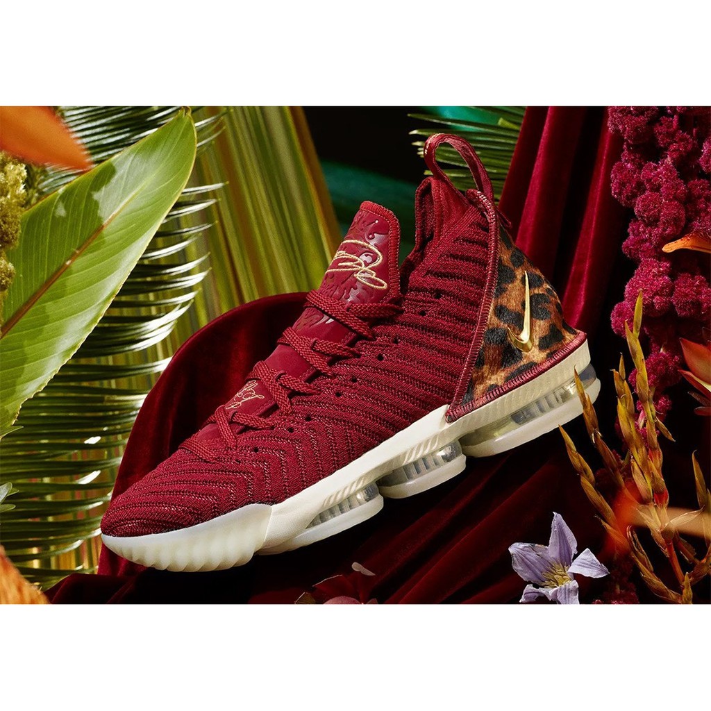 maroon lebron 16