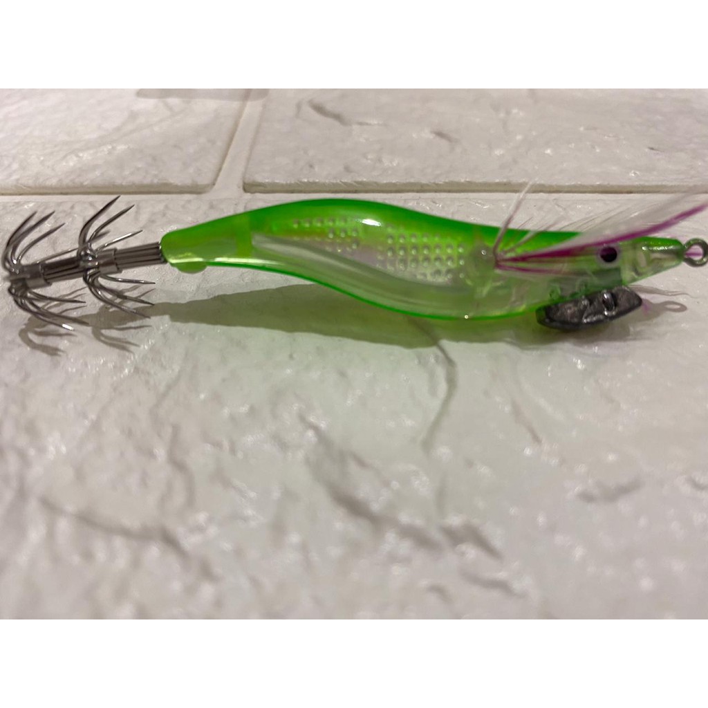 Umpan Pancing Cumi Squid Jig Model Udang