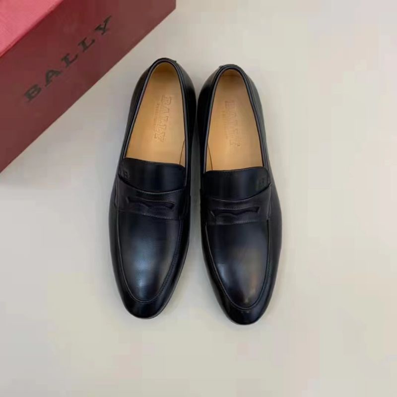 sepatu formal pria hitam kulit asli sepatu cowok pantofel oxford slip on tanpa tali top branded P1SHOES