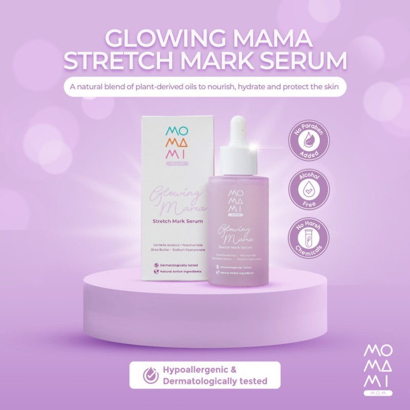 Momami Glowing Mama Stretch Mark Serum - 50 ml