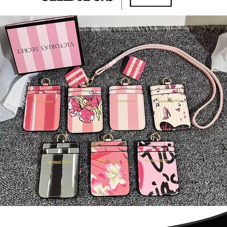 

い CARDHOLDER ID TEMPAT KARTU DOMPET KARTU TALI PICTORIA SECRET VS LANYARD WANITA IMPORT PREMIUM #438232 /Q6VZV Terkini