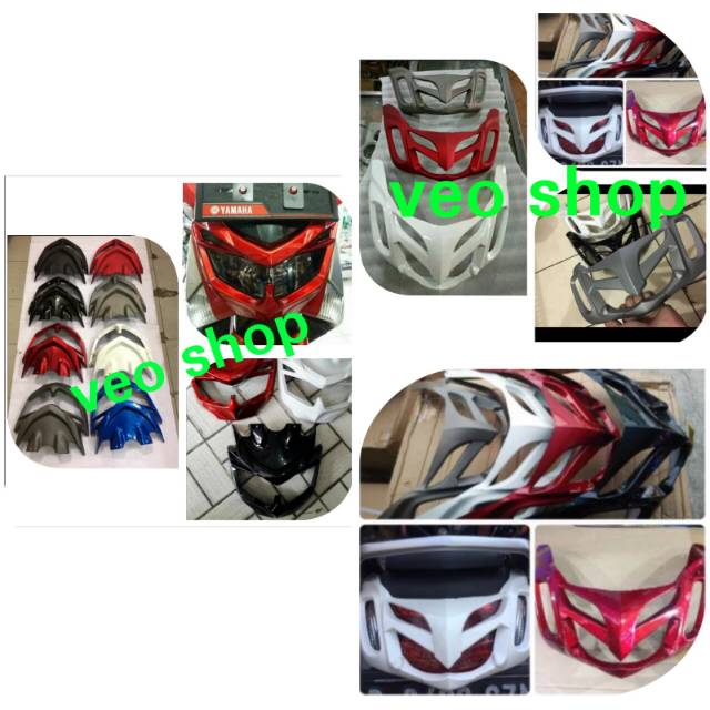 Variasi Nmax cover lampu depan Nmax dan cover lampu stop Nmax ( 2barang )