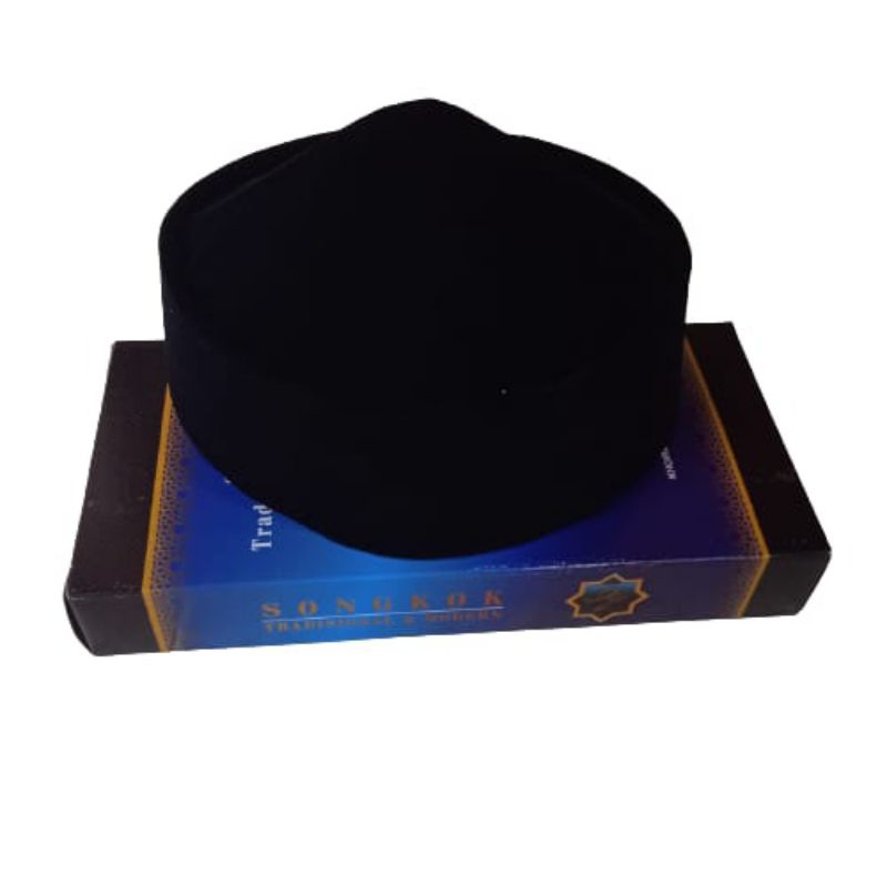 Peci Cheng Ho Songkok Cheng Ho Kopyah Cheng Ho Bludru Hitam