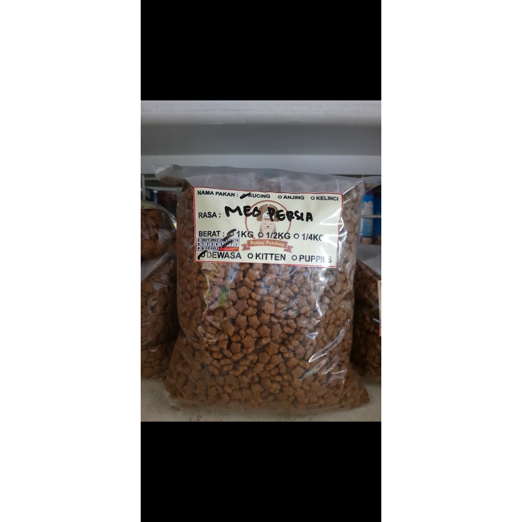 Makanan kucing kering meo persia 1kg