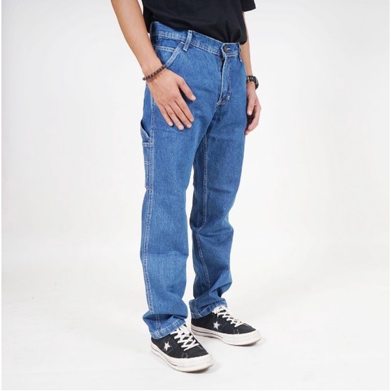 CELANA PANJANG DENIM PRIA SUPER EGO | SECARP BLUE