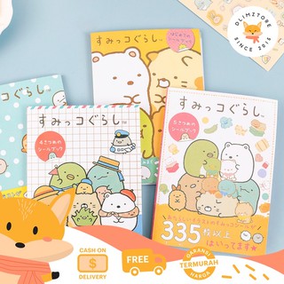 [DZ] ST217 - Buku Stiker Kecil Karakter Lucu Bunny / 335pcs Mini Sticker