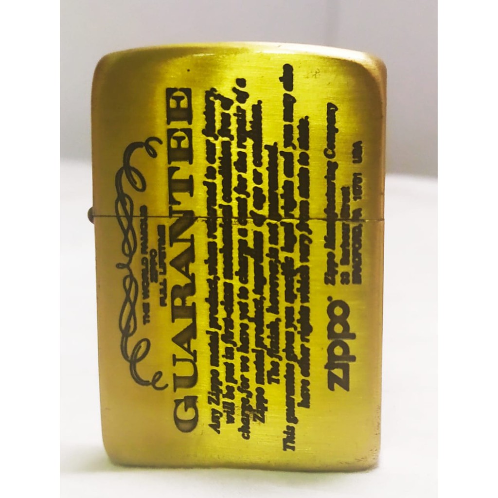 Korek Zippo Original Guaranteed 1941 Replica Brass 29547