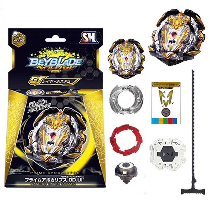 Beyblade Burst GT B-153 Merah/Biru/Kuning Fashion Gyroscope Mainan Anak Hadiah Xmas