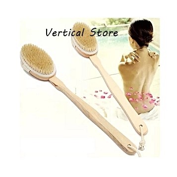 Sikat Badan Mandi Kayu Panjang