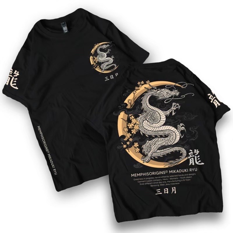 KAOS DISTRO BANDUNG KAOS DISTRO MEMPHIS MIKADUKI RYU FULL TAG KAOS LENGAN PENDEK PRIA WANITA KAOS DI