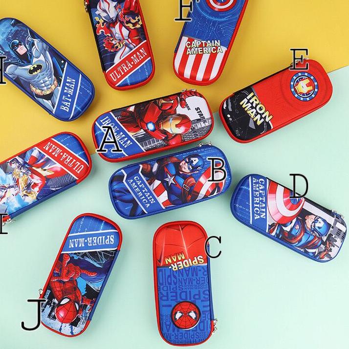 

DAPATKAN SEGERA kotak pensil superhero kotak pensil anak laki-laki peralatan sekolah import RT4^