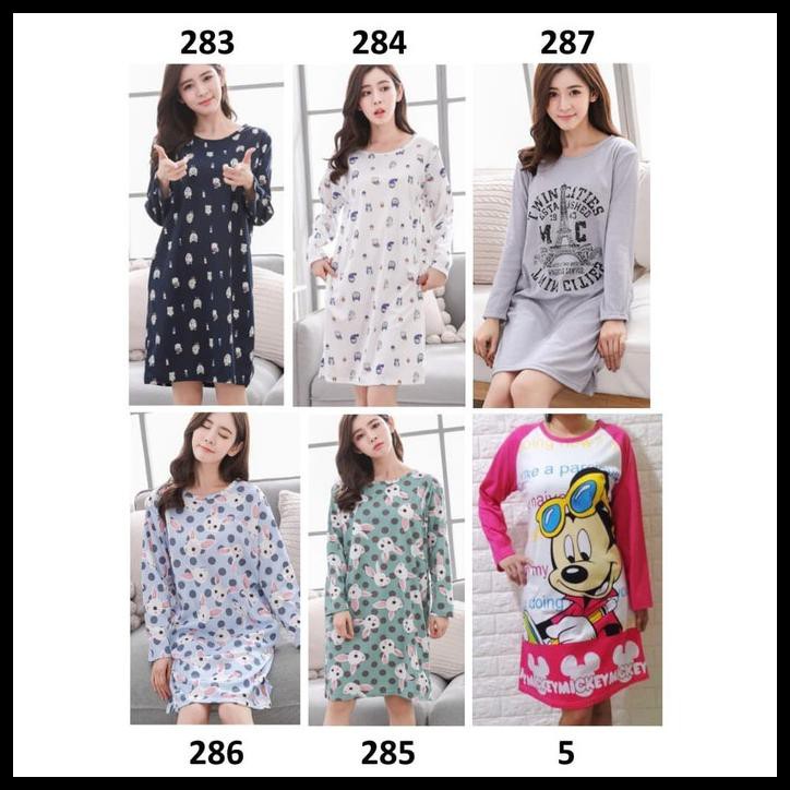 DASTER LENGAN PANJANG - BAJU TIDUR WANITA