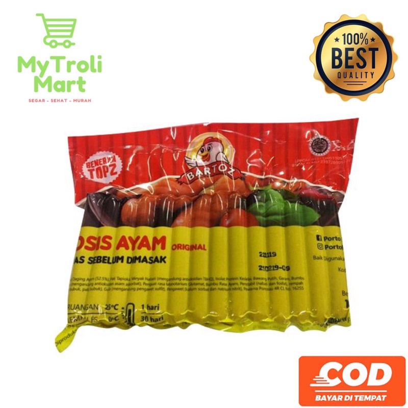 

Sosis Ayam Bartoz - 1kg