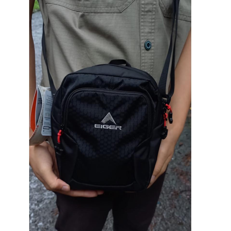 Special Price.. Promo Tas Selempang Pria Waistbag Slinbag Eiger1003 Terbaru / Tas Bahu Cowok Hp Kame