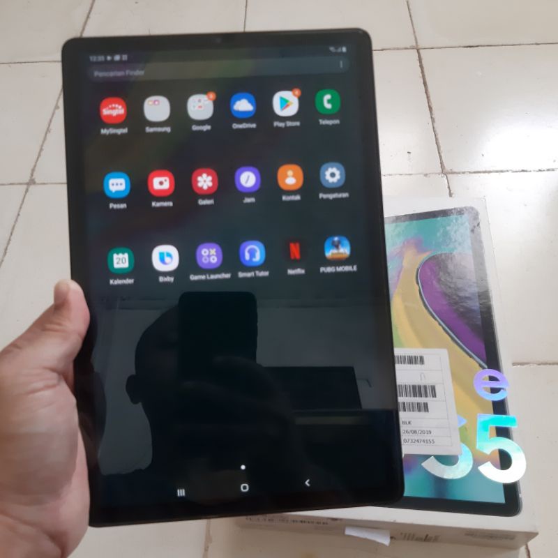 Samsung Tab S5E ram 4/64gb second berkualitas